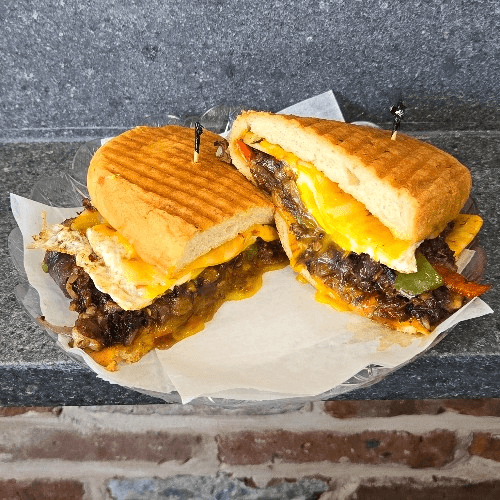 Oxtail Egg and Cheese Sandwich