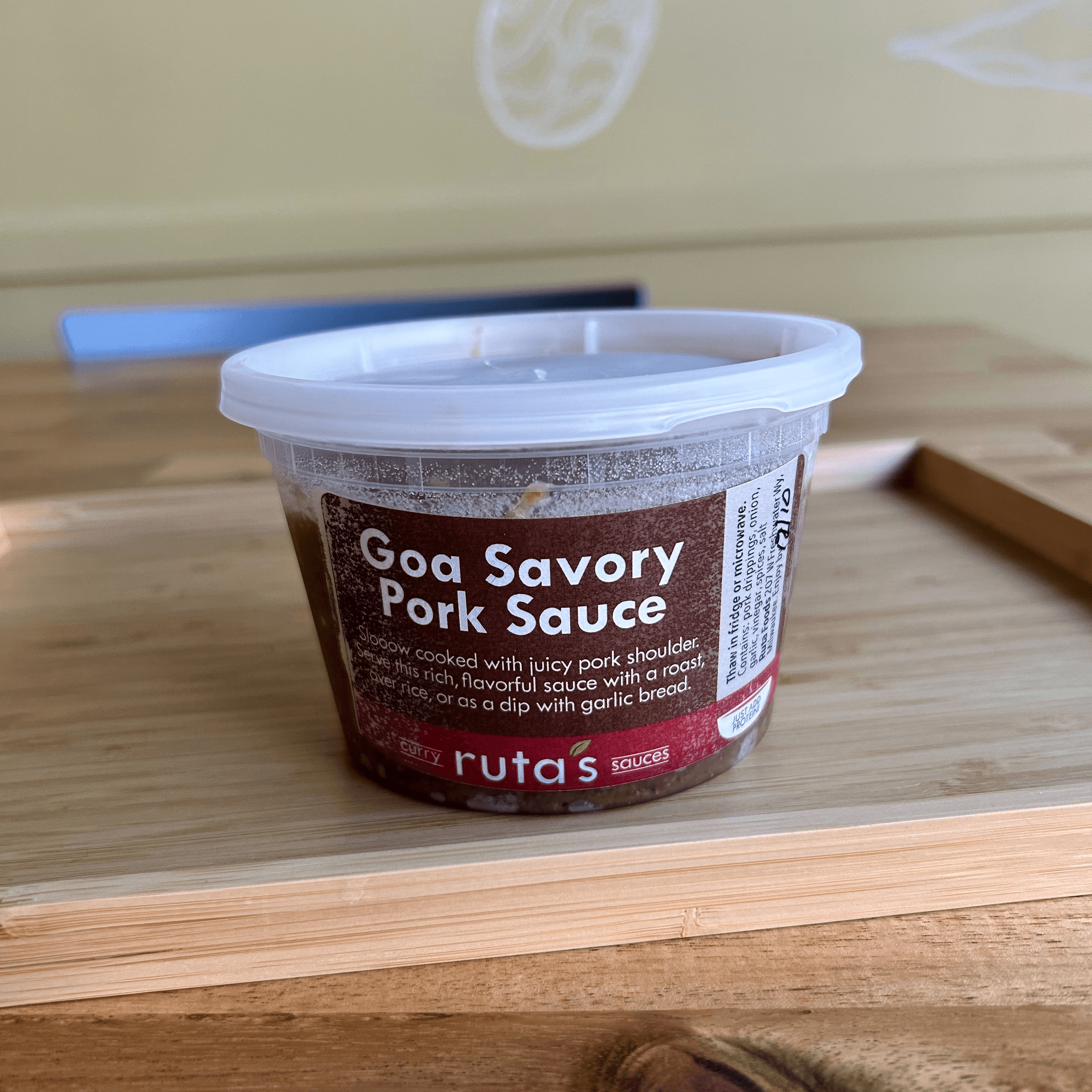 Goa Pork Sauce 16 oz.