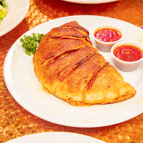 All Meat Calzone