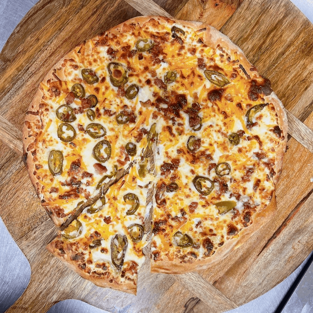 Jalapeño Popper Pizza.
