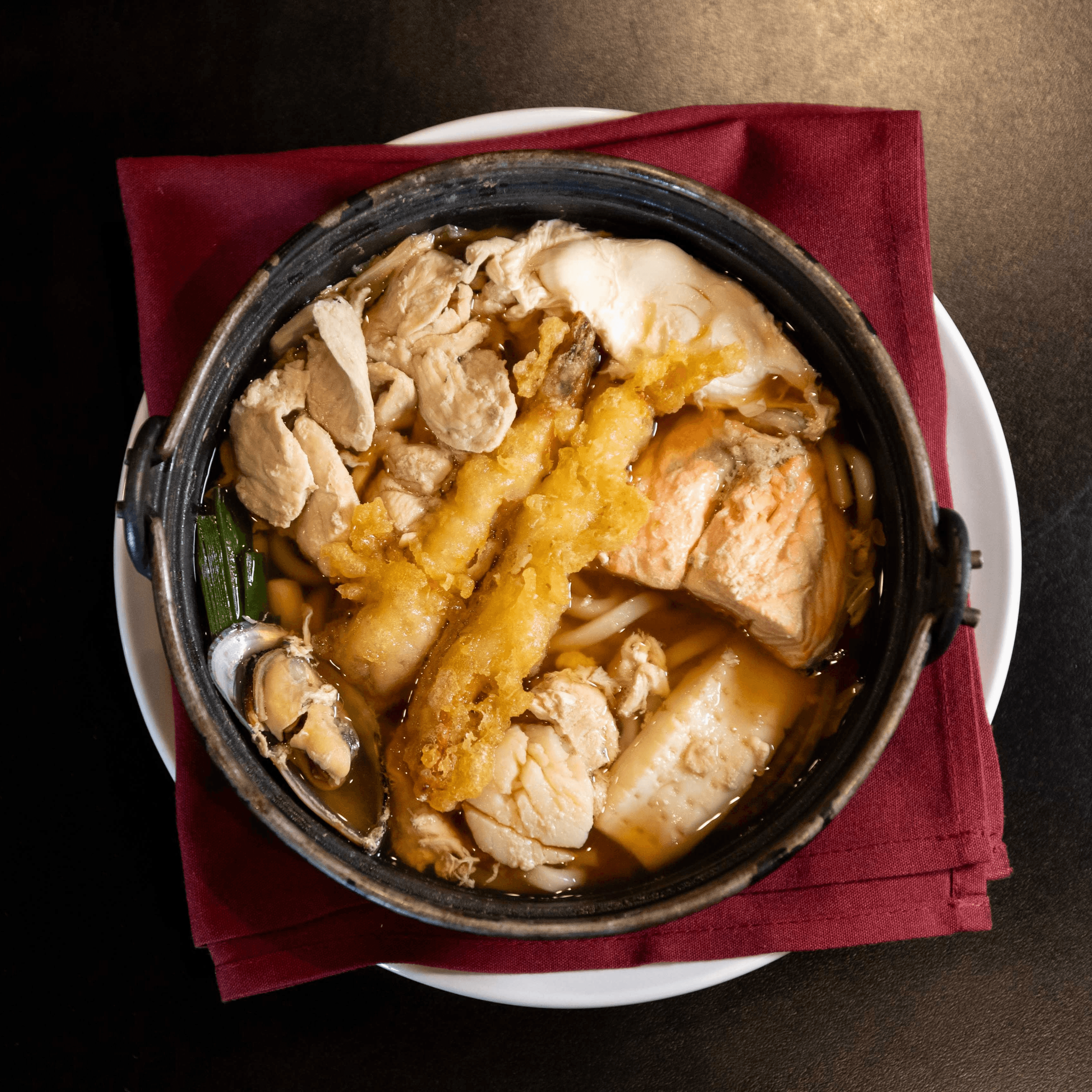 Nabeyaki Udon Soup.