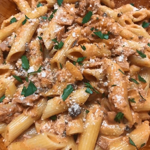PENNE ALLA VODKA.