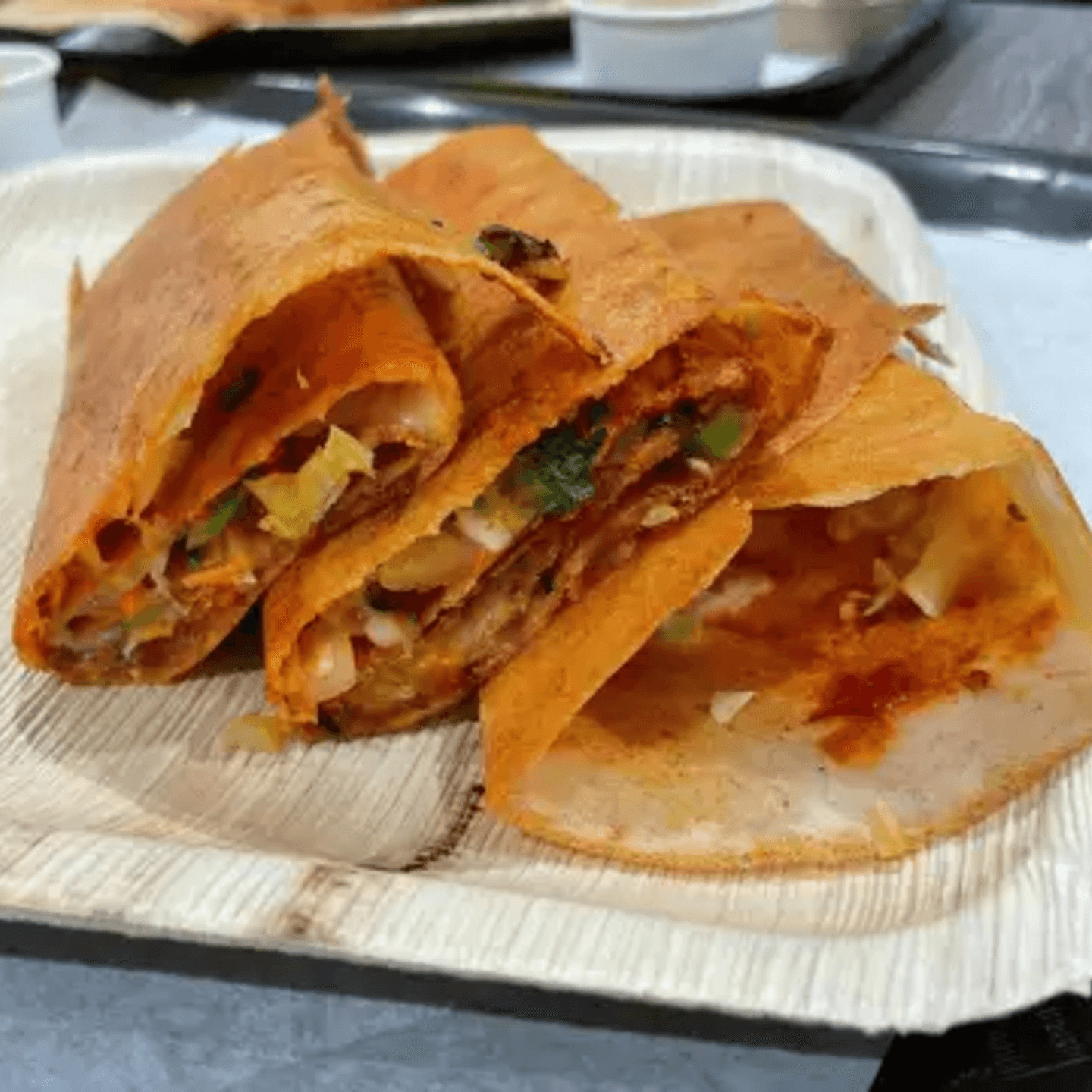 Cheesy Dosas and Fried Chicken