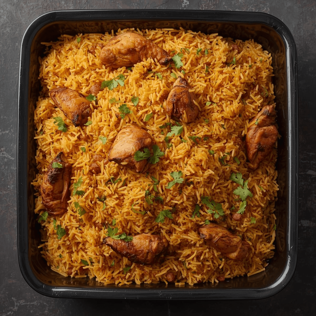 Goat Fry Biryani - Family Pack.