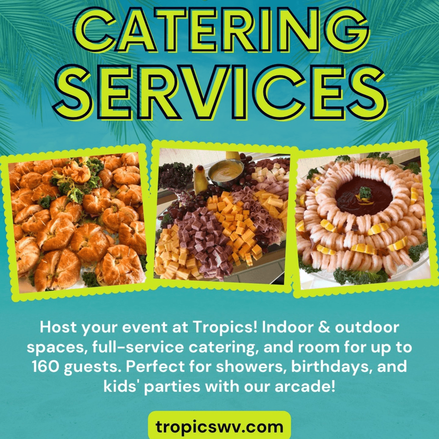 Bring Island to Your Event with Tropics Catering