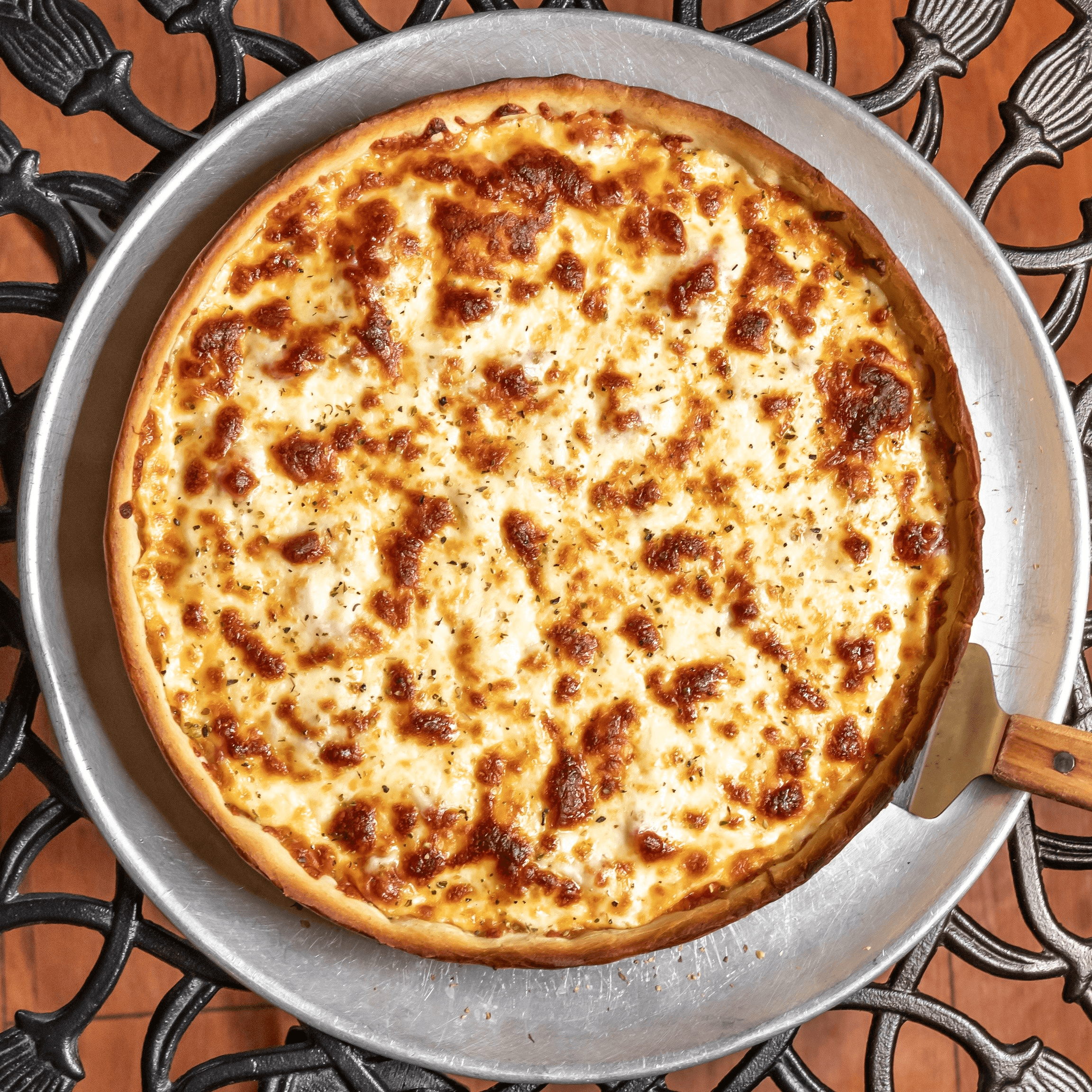 1 Topping Pizza Deep Pan Siciliana.