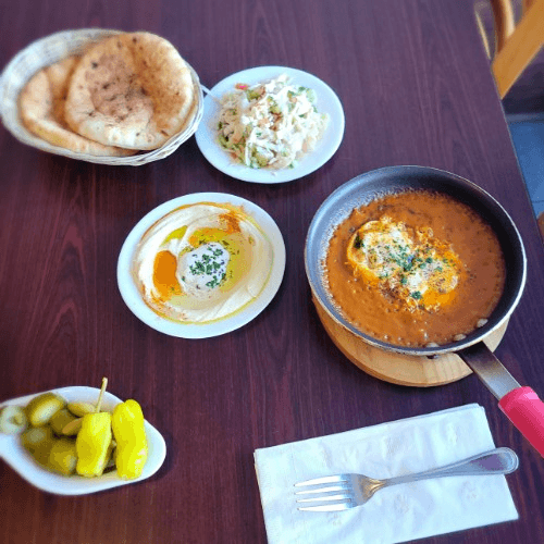 2 Eggs Shakshuka (Breakfast Only)