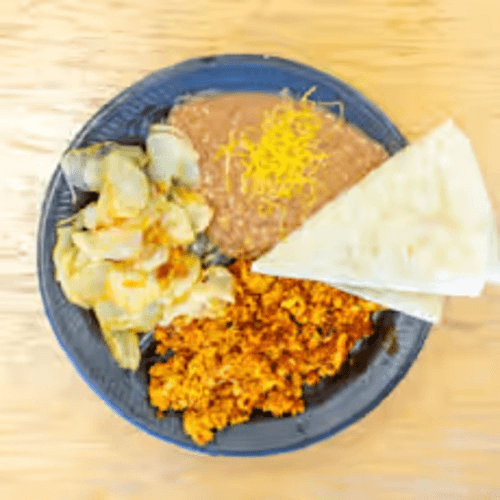 Chorizo Breakfast Plate.