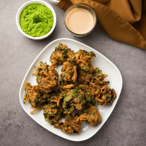 Vegetable Pakora Kadhi.