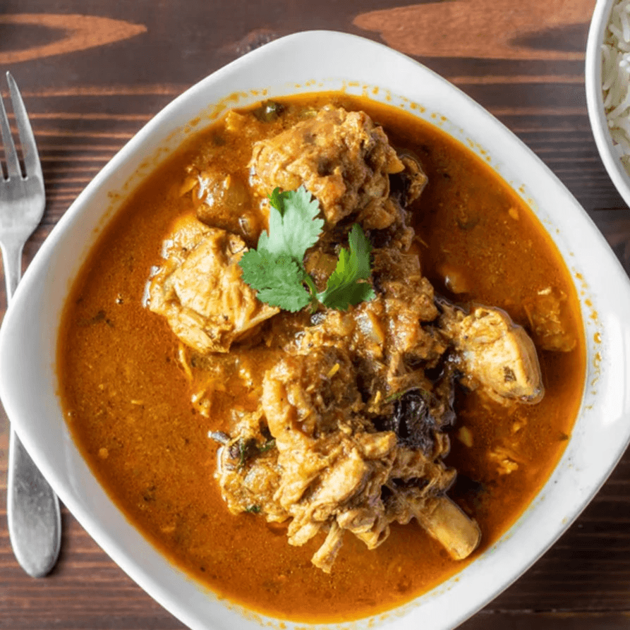Bawarchi Chicken Curry.