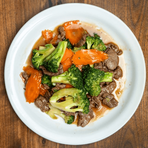 Beef with Oyster Sauce.