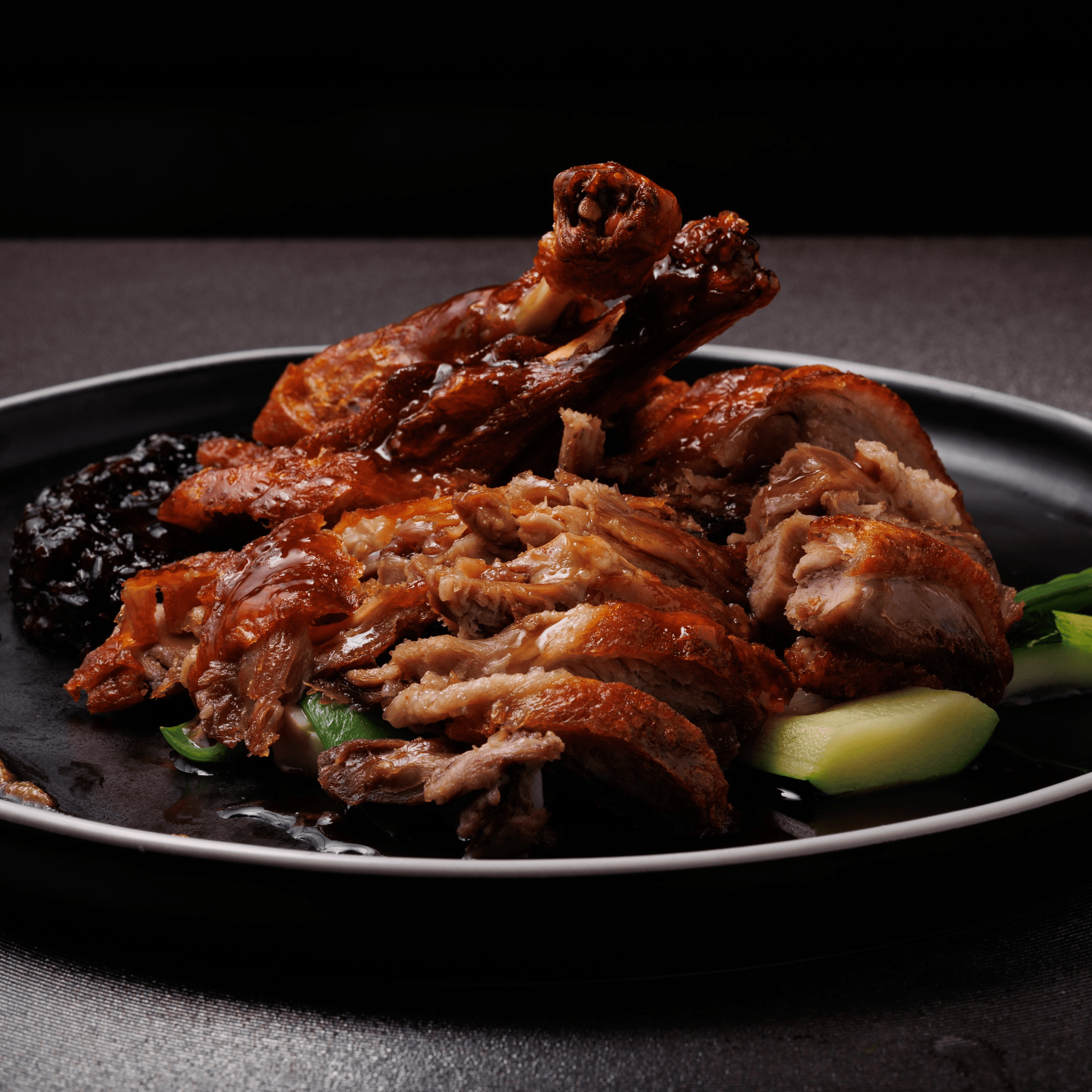 Tamarind roast duck.