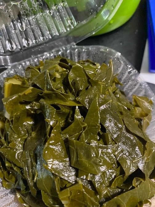 Collard Greens - Island Style.