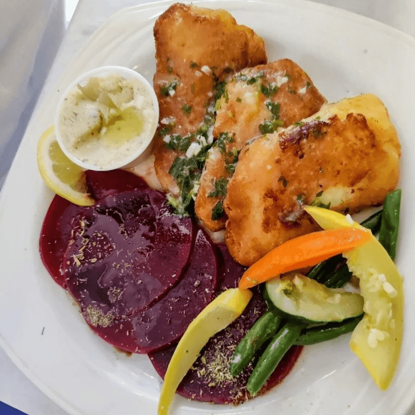 Bakaliarakia - Fresh Cod Fish.