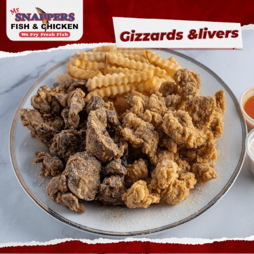 Chicken Gizzards & Livers.