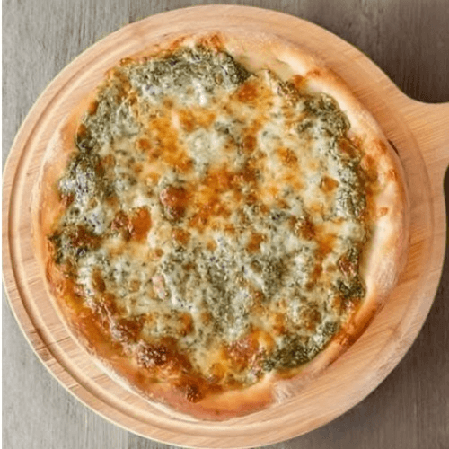 Spinach Pizza.