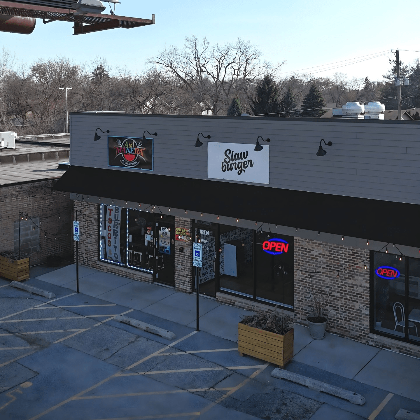 Welcome to Slaw Burger- Palatine