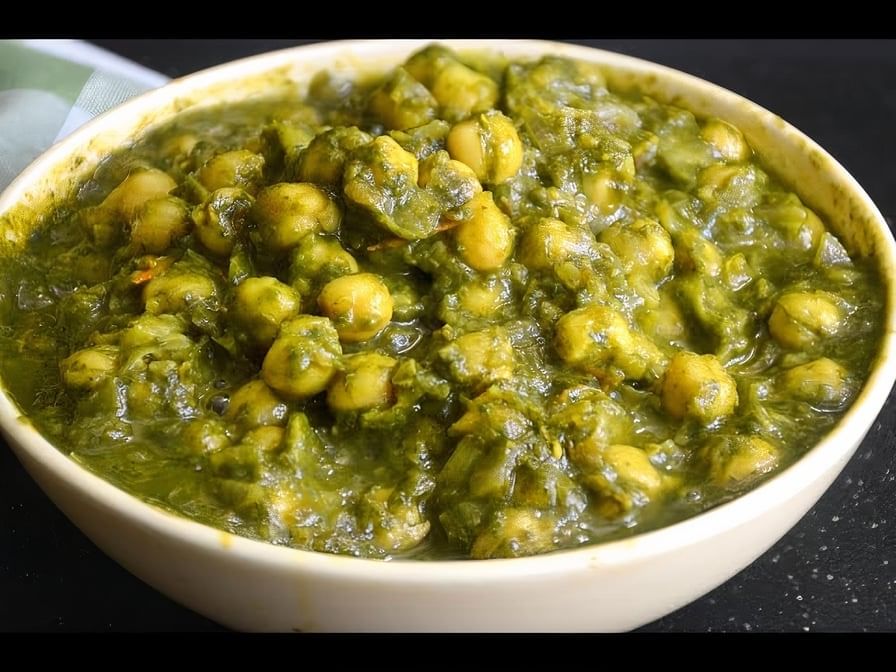Palak Chole.