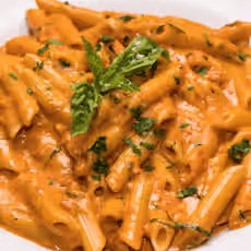 Vegan Penne Alla Vodka Tray.