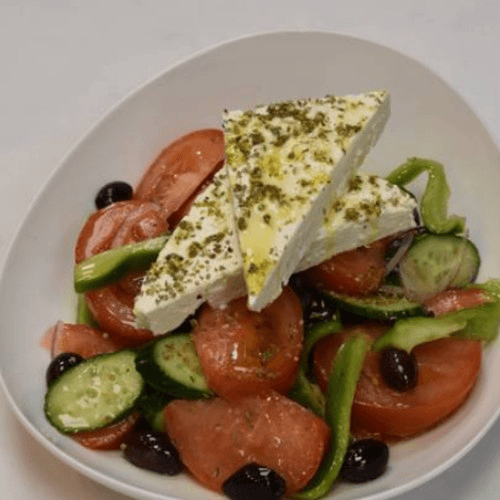 Mediterranean "Greek" Salad.