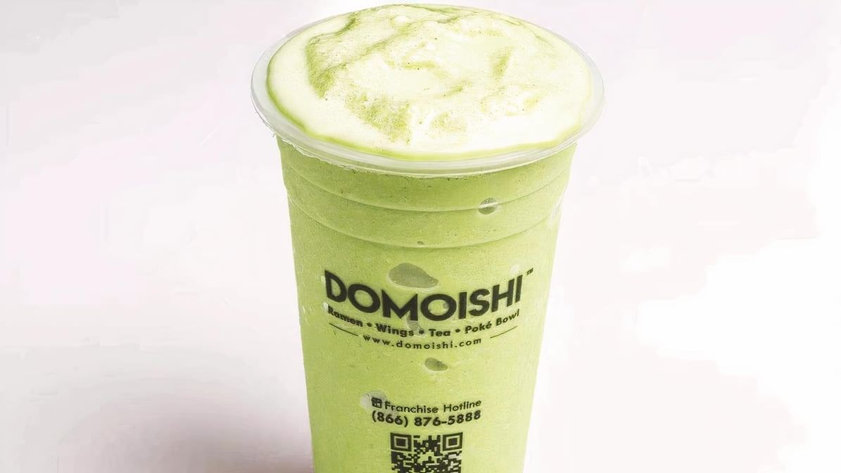 Matcha frappe.