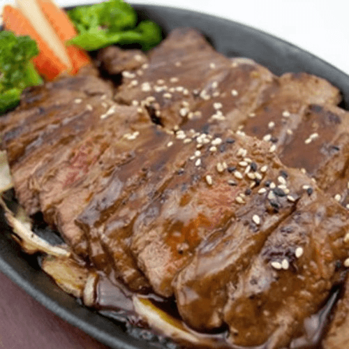 Steak Teriyaki.