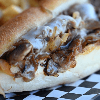 Philly Cheesesteak Sandwich.