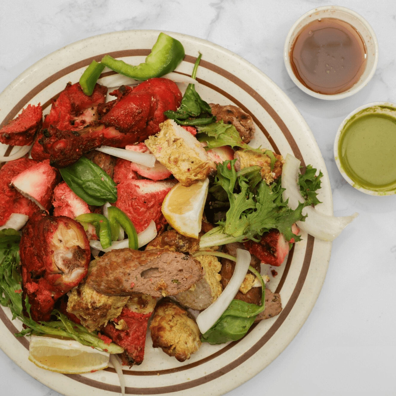 Tandoori House Platter.