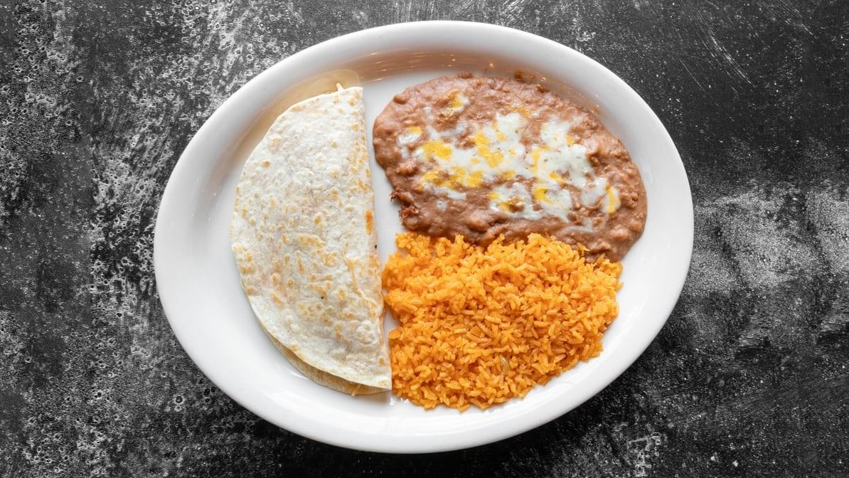 Quesadilla Plate.