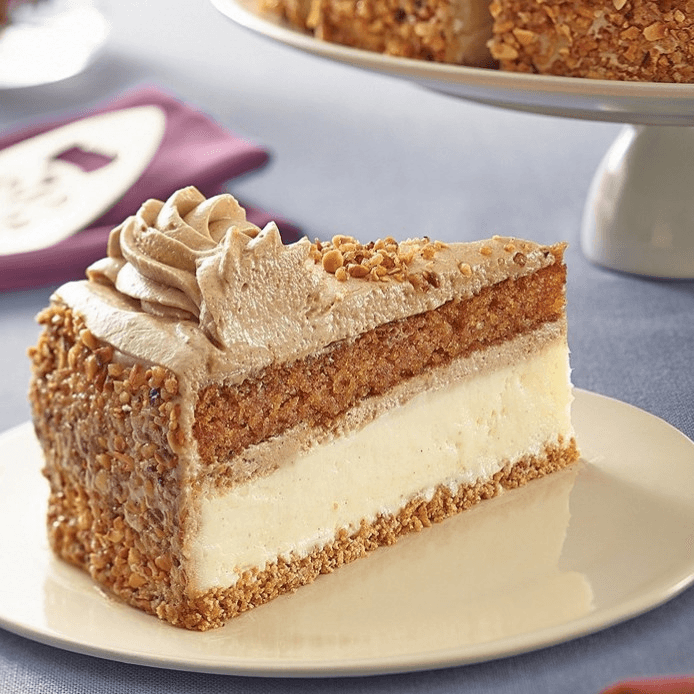 Sweet Potato Maple Cheesecake.