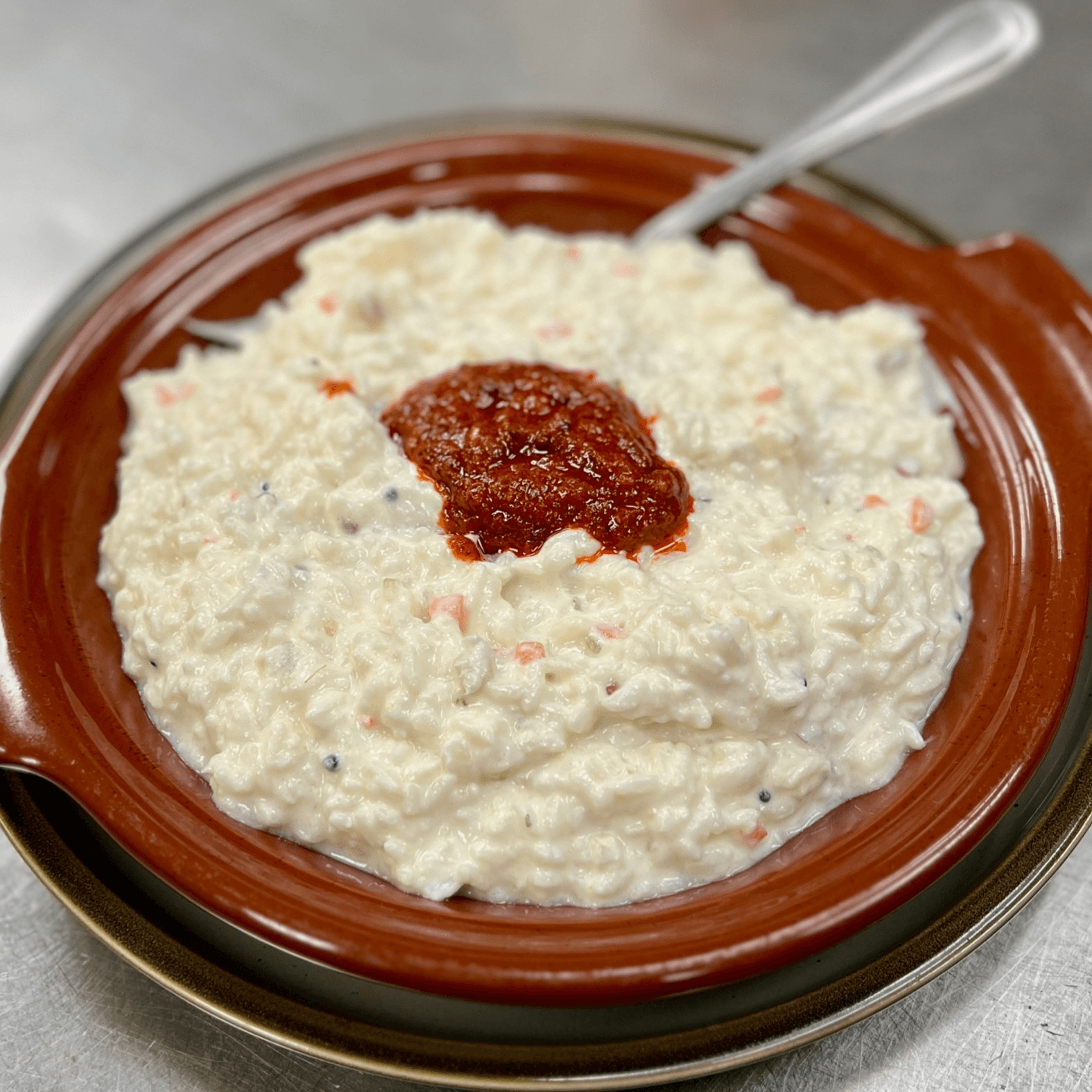 Thayir Sadam (Curd Rice).