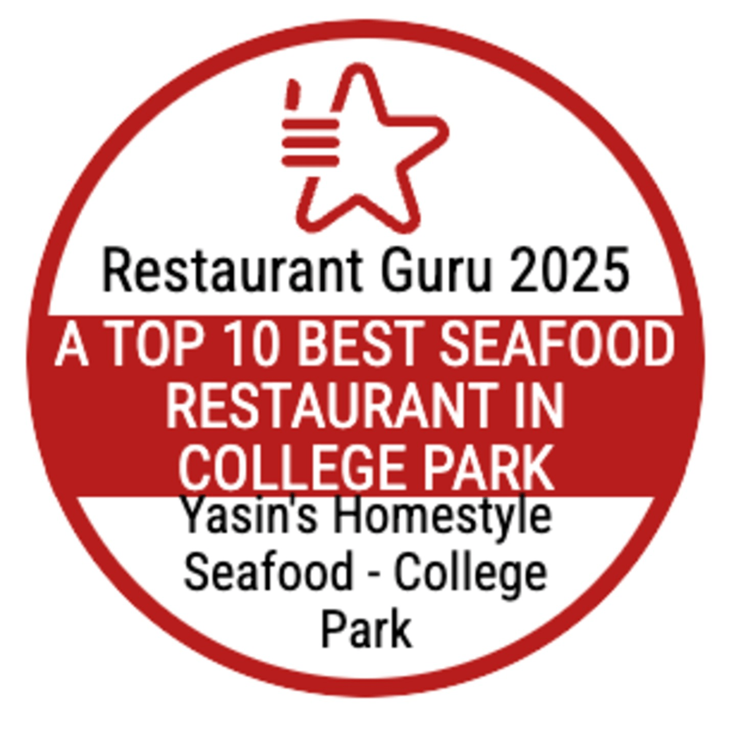 Voted Restaurant Guru 2025 Recommended Restaurant