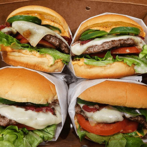 Pack of 4 Lunatic Burger.