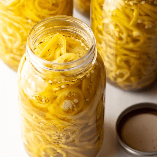 Cup of Banana Peppers.