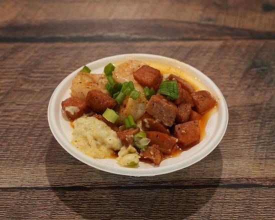 Cajun Shrimp & Grits.