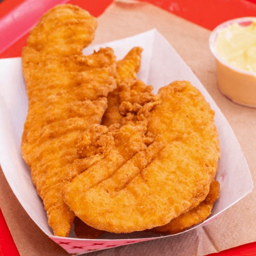 4 Piece Chicken Fingers.