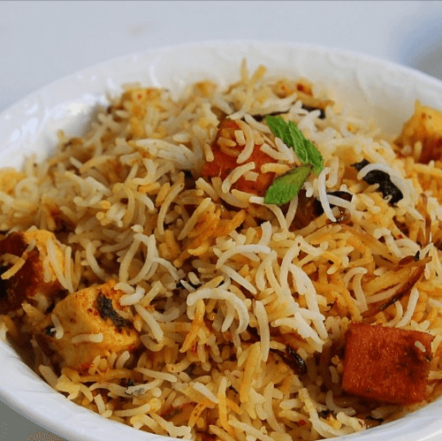 Paneer Dum Family Pack Biryani.