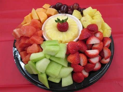 Fruit platter.