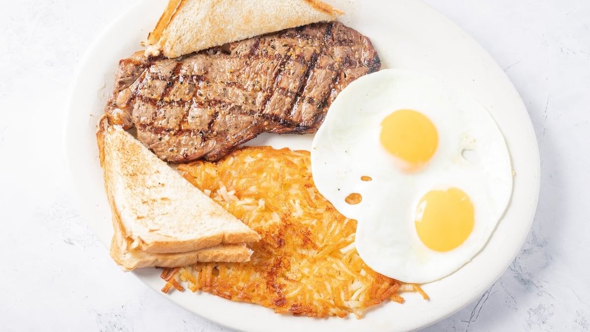 Steak & Eggs.