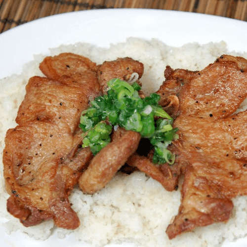 Rice Plate (2 Pork Chop).