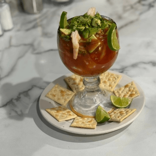 Coctel de Camarones.