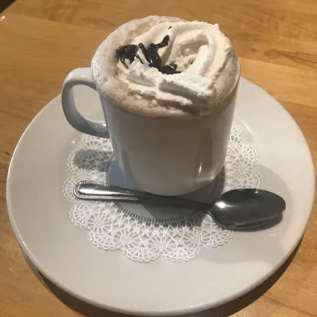 Hot Chocolate w/ Whipped Cream.