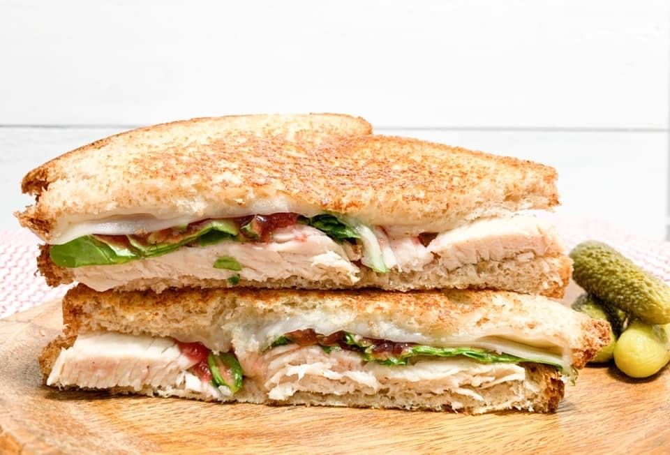 Turkey Deli Sandwich.