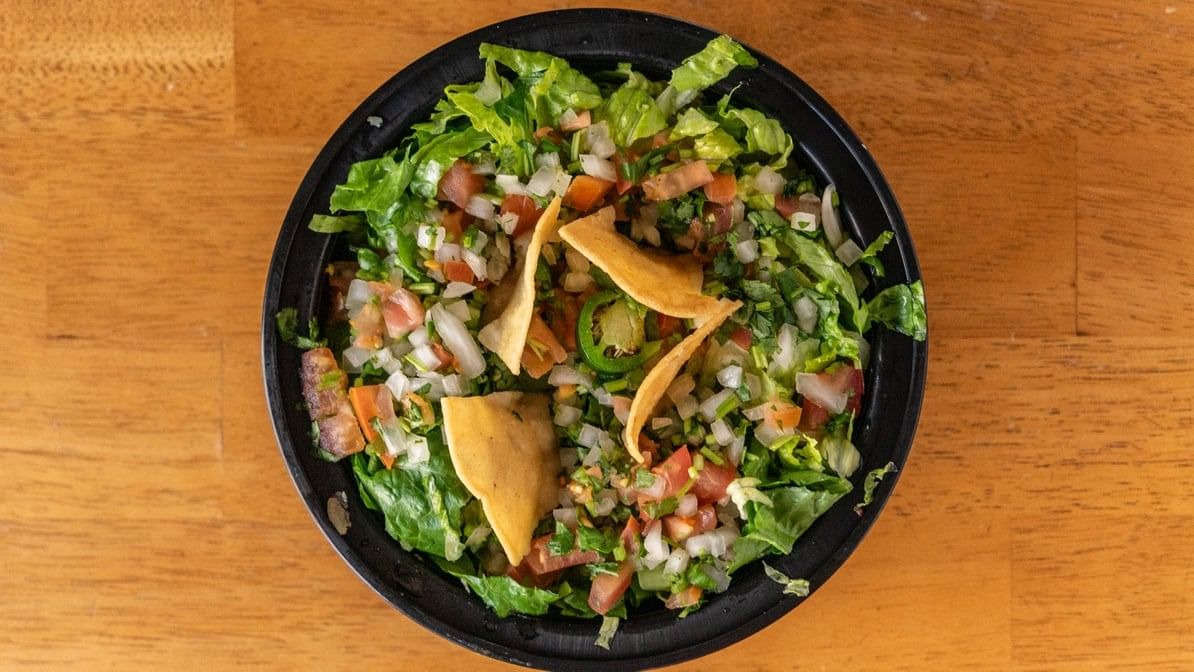 Carnitas / Pork Burrito Bowl.
