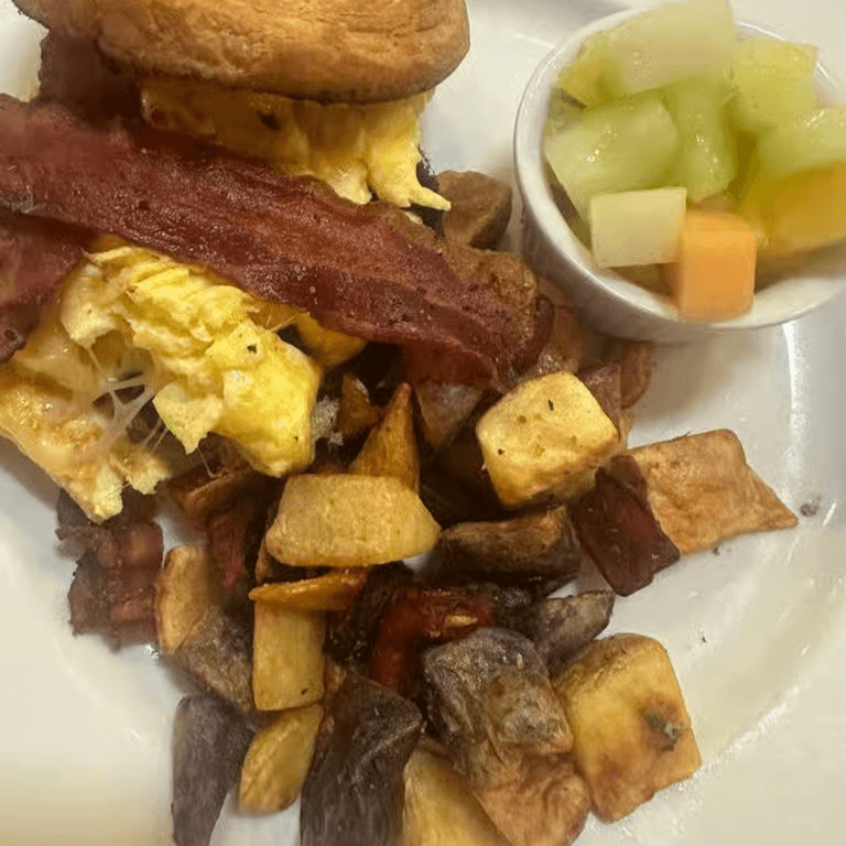  The cronut sandwich brunch.