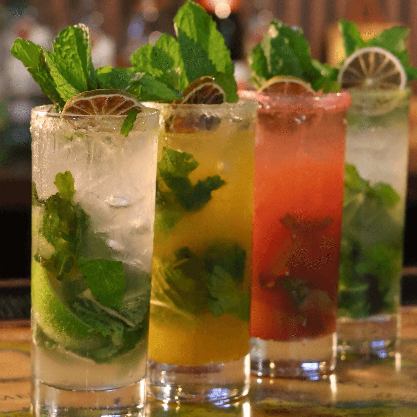 Cool, Fresh & Flavorful, Our Famous Mojitos Await!