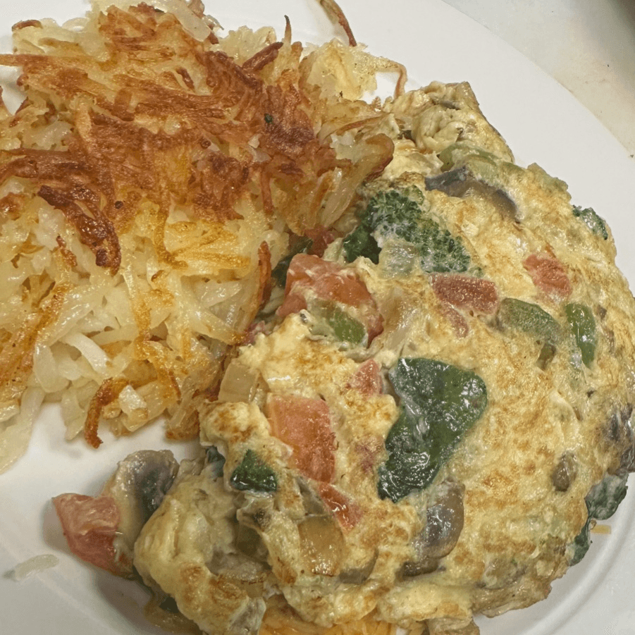 Veggie Omelet.