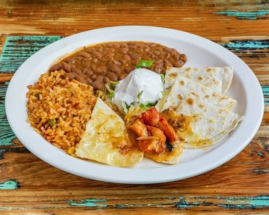 Lobster Claw Quesadilla.