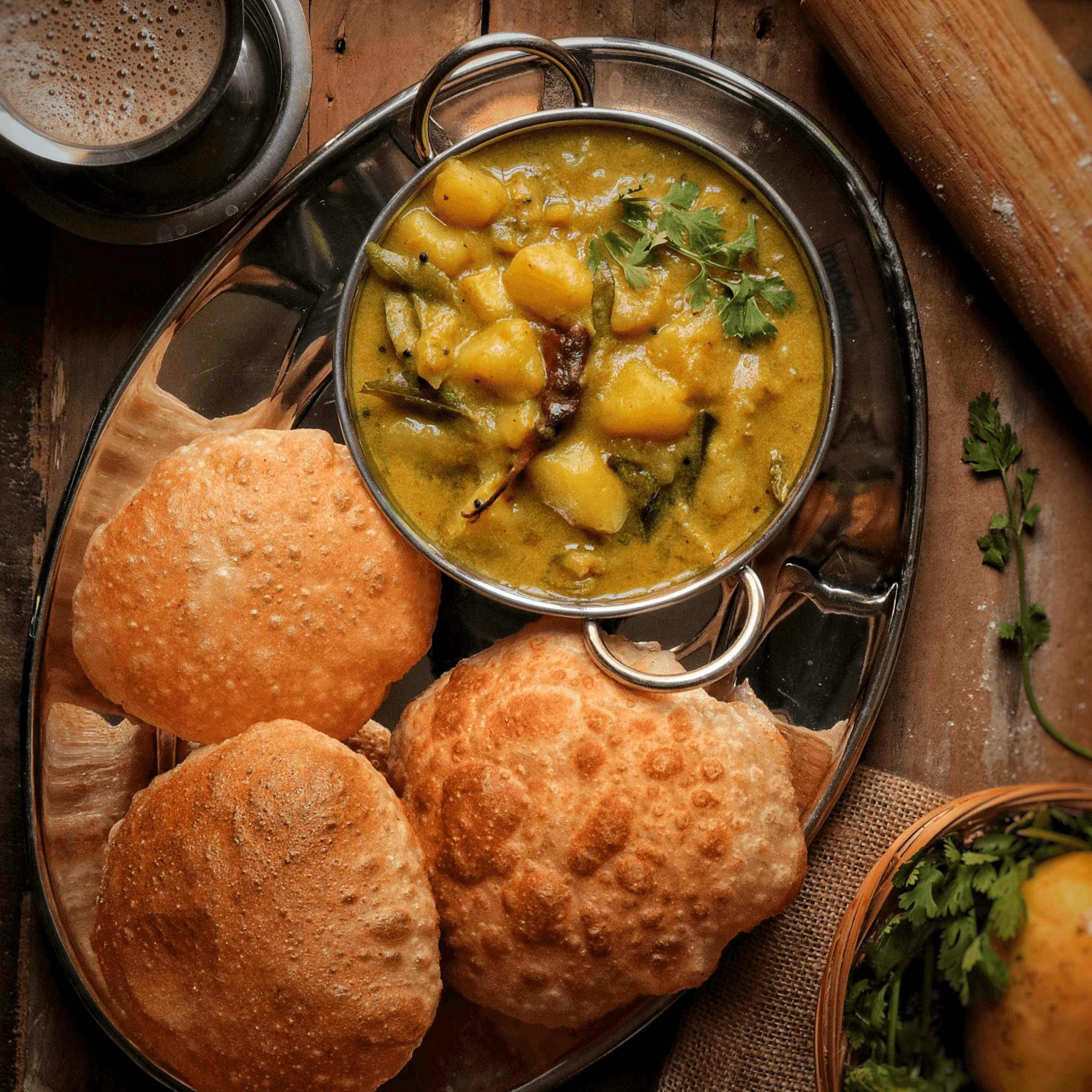 Aloo Poori.