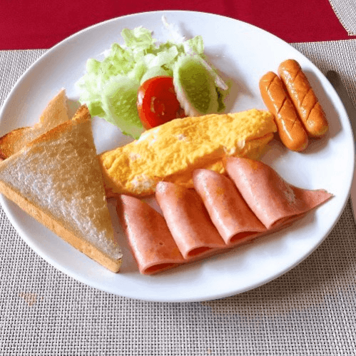 Breakfast Sampler Plate.